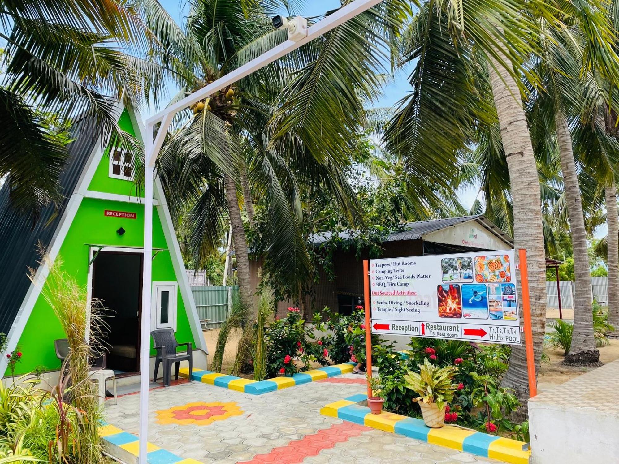Greenleaf Resorts And Restaurant Rameshwaram Exterior photo